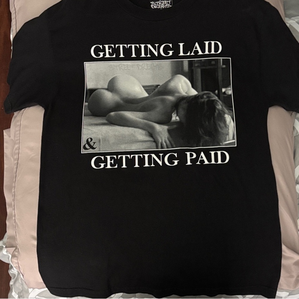 Black Graphic Tee